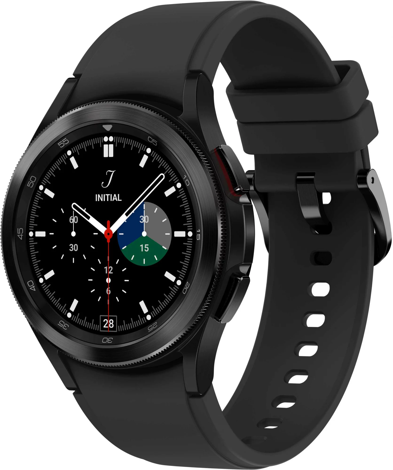 Смарт-часы Samsung Galaxy Watch 4 Classic 42мм 1.2" AMOLED корп.черный рем.черный (SM-R880NZKACIS)