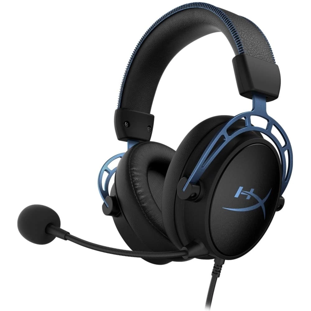 Эскиз Гарнитура игровая HP HyperX Cloud Alpha S Blue HX-HSCAS-BL/WW (4P5L3AA)