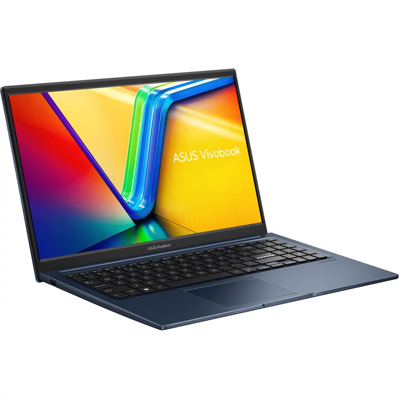 Ноутбук Asus Vivobook 15 X1504ZA-BQ824 Core i3 1215U 8Gb SSD256Gb Intel UHD Graphics 15.6" IPS FHD (1920x1080) noOS blue WiFi BT Cam (90NB1021-M015W0)