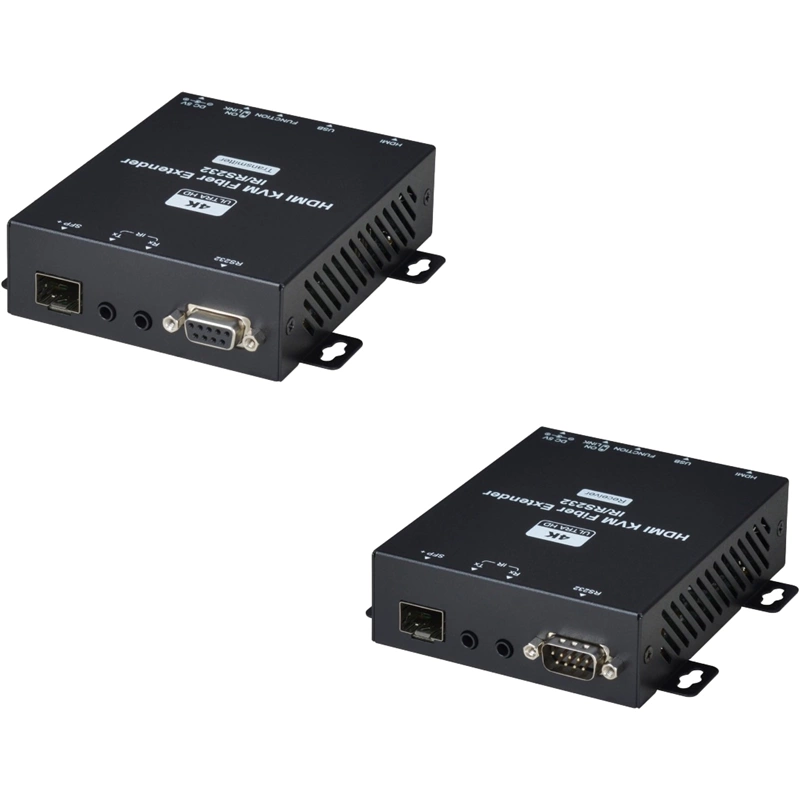 Комплект/ SC&T HE01F-4K6G-KS Комплект для передачи HDMI и сигнала USB/IR/RS232 по оптоволоконному кабелю.