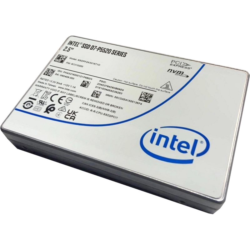 Intel SSD P5520 Series 7.68TB, 1 year (SSDPF2KX076T1N1)