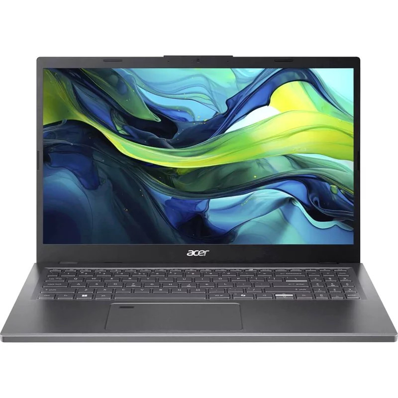 Ноутбук/ ACER Aspire 15 A15-51M-59VN 15.6"(1920x1080 (матовый) IPS)/Intel Core 5 120U(1.4Ghz)/8192Mb/512PCISSDGb/noDVD/Int:UMA/Cam/BT/WiFi/50WHr/war 1y/1.8kg/Iron/noOS (NX.KXTCD.001)