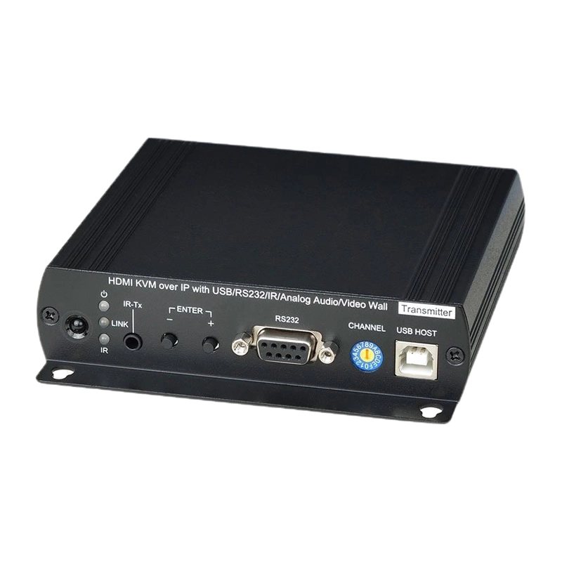 Передатчик/ SC&T HKM02BT Передатчик KVM: HDMI(1080p и 1920x1200 (WUXGA), 60Гц), USB, аудио, RS232 и ИК сигналов по Ethernet до 150м (CAT5e/CAT6).