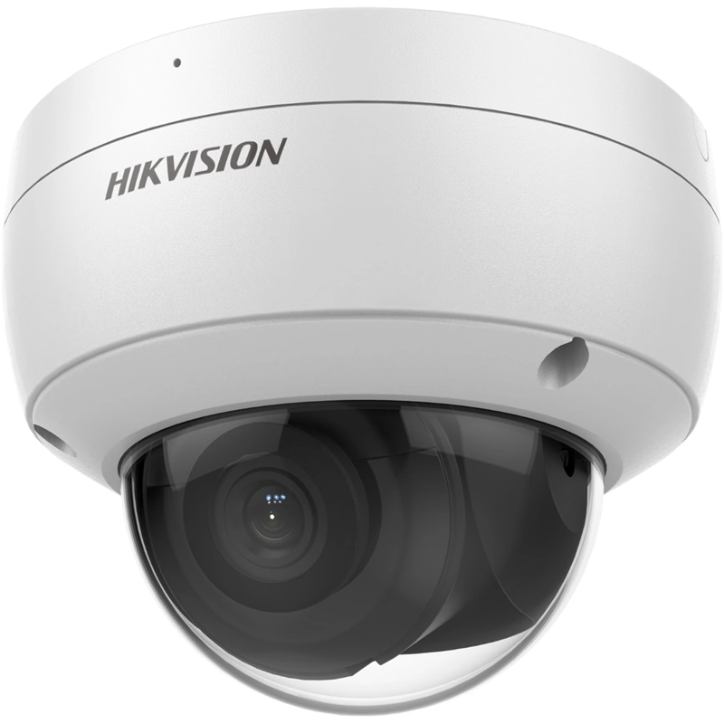 Hikvision 2Мп уличная купольная IP-камера с EXIR-подсветкой до 30м и технологией AcuSense1/ 2.8" Progressive Scan CMOS; объектив 2.8мм; угол обзора 107°; м? (DS-2CD2123G2-IU(2.8MM))