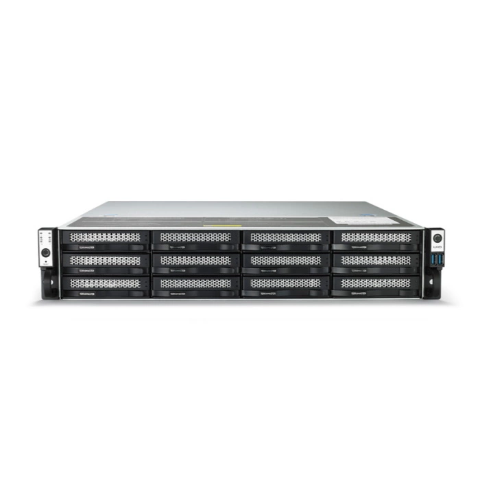 Сетевой сервер хранения данных TerraMaster NAS, Celeron N5095, 4GB DDR4, noHDD, 2xRJ-45 2.5GbE, 550W (U12-423)