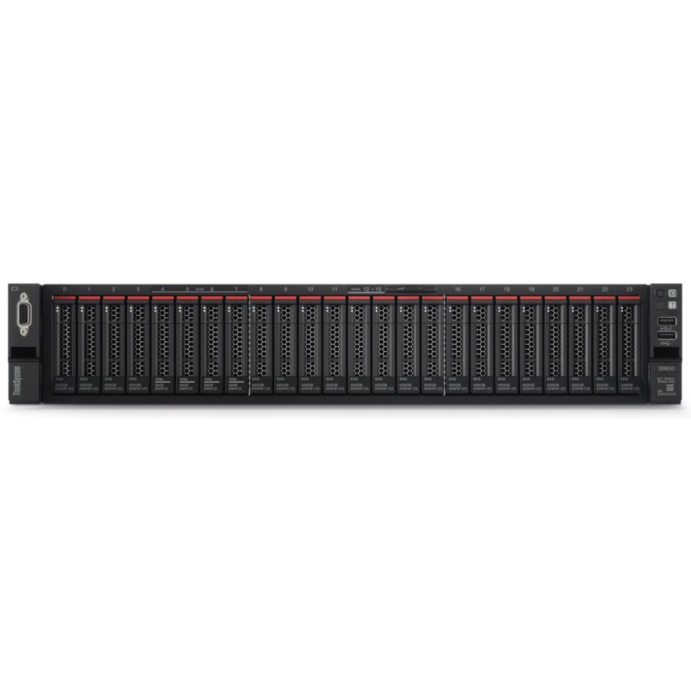 *Lenovo ThinkSystem SR650 V2 Rack 2U,2xXeon 5318Y 24C(2.1GHz/165W),2x32GB/3200/2R/RD,SR930-8i(2GB),10GBASE-T 2-p OCP,1x750W,XCCE (7Z73SD5100)