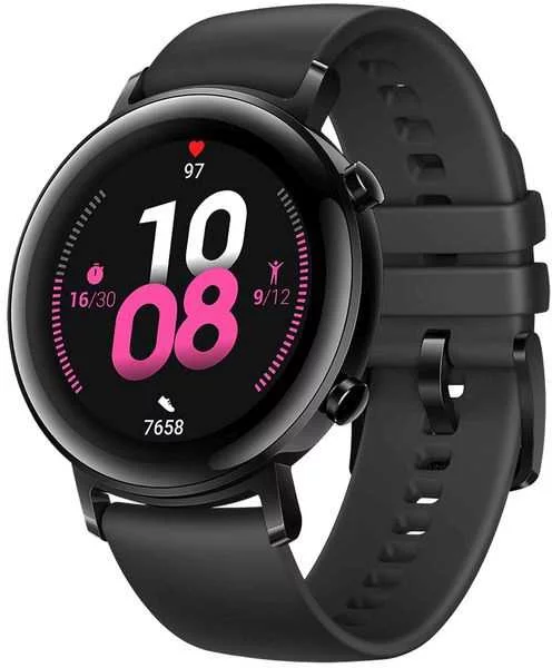 Смарт-часы Huawei Watch GT 2 Diana-B19S 1.2" AMOLED корп.черный рем.черный (55024375)