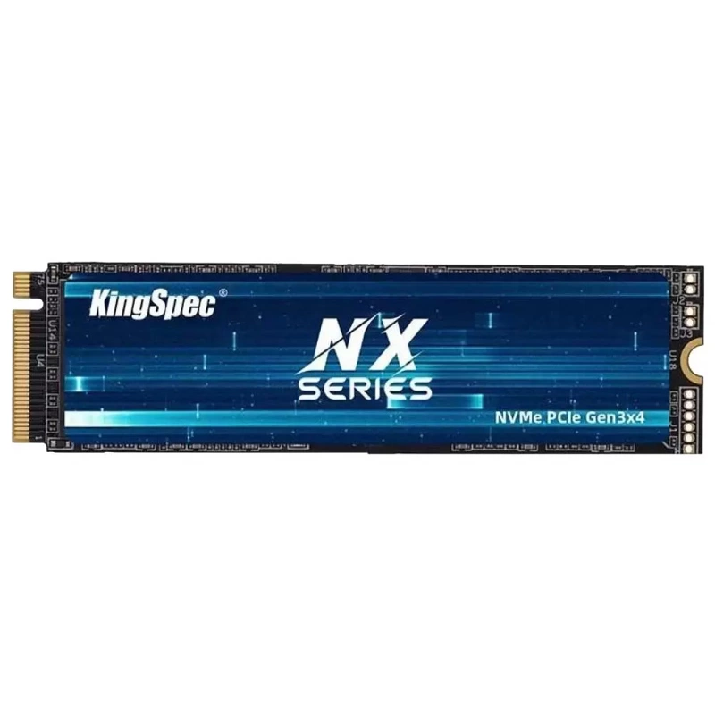 Kingspec SSD NE-128 2280, 128GB, M.2(22x80mm), NVMe, PCIe 3.0 x4, 3D TLC, R/ W 2200/ 800MB/ s, IOPs 380 000/ 320 000, TBW 125, DWPD 0.89 (3 года) (NX-128 2280)