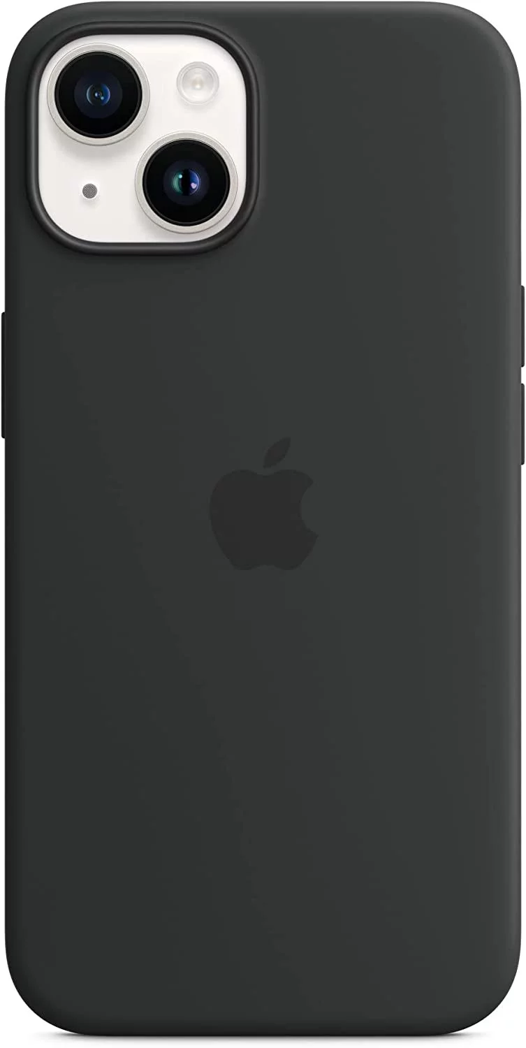 Чехол (клип-кейс) Apple для Apple iPhone 14 Silicone Case with MagSafe A2910 черный (MPRU3ZM/ A) (MPRU3ZM/A)