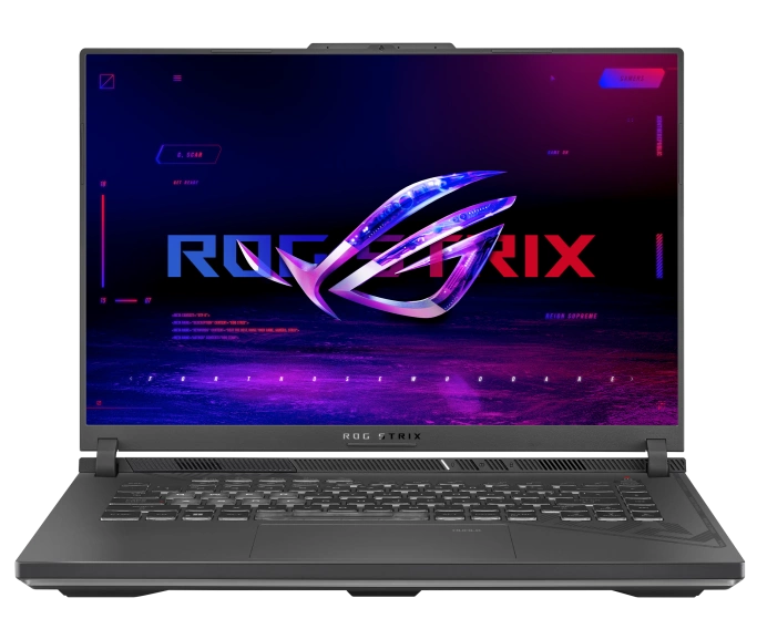 ASUS ROG Strix G16 G614JI-N4104 I9-13980HX/ 32Gb/ 1TB SSD/ 16,0"WQHD 2560X1440/ GeForce RTX 4070 8Gb/ WiFi6/ BT/ Cam/ DOS/ 2.6Kg (90NR0D42-M00DN0)