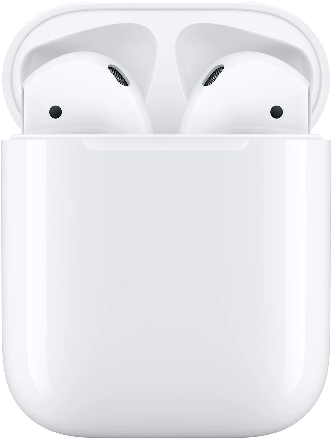 Гарнитура вкладыши Apple AirPods 2 белый беспроводные bluetooth в ушной раковине (MV7N2ZA/A)