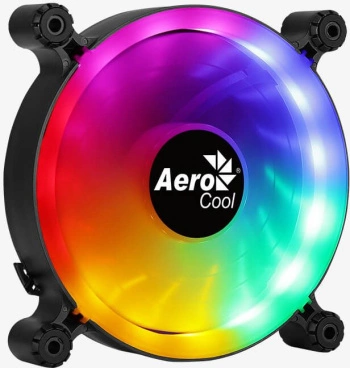 Вентилятор Aerocool Spectro 12 120x120mm 4-pin (Molex)20dB 140gr LED Ret (SPECTRO 12 FRGB MOLEX)