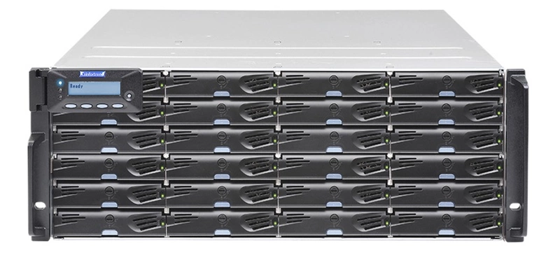 EonStor DS 3000U 4U/ 24bay,dual redundant subsystem,2x12Gb/ s SAS ports,8x1G iSCSI ports,4x host board,2x4GB RAM,2x(PSU+FAN),2x(SuperCap+Flash),24xSAS SFF/ LFF,1xRail kit(ESDS 3024RUC-C) (DS3024RUC000C-8U30)