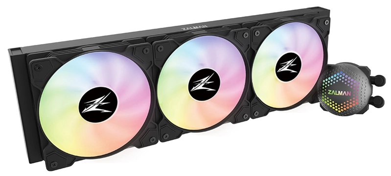 Zalman CPU Liquid Cooler 360mm, BK (ALPHA 36 BLACK)