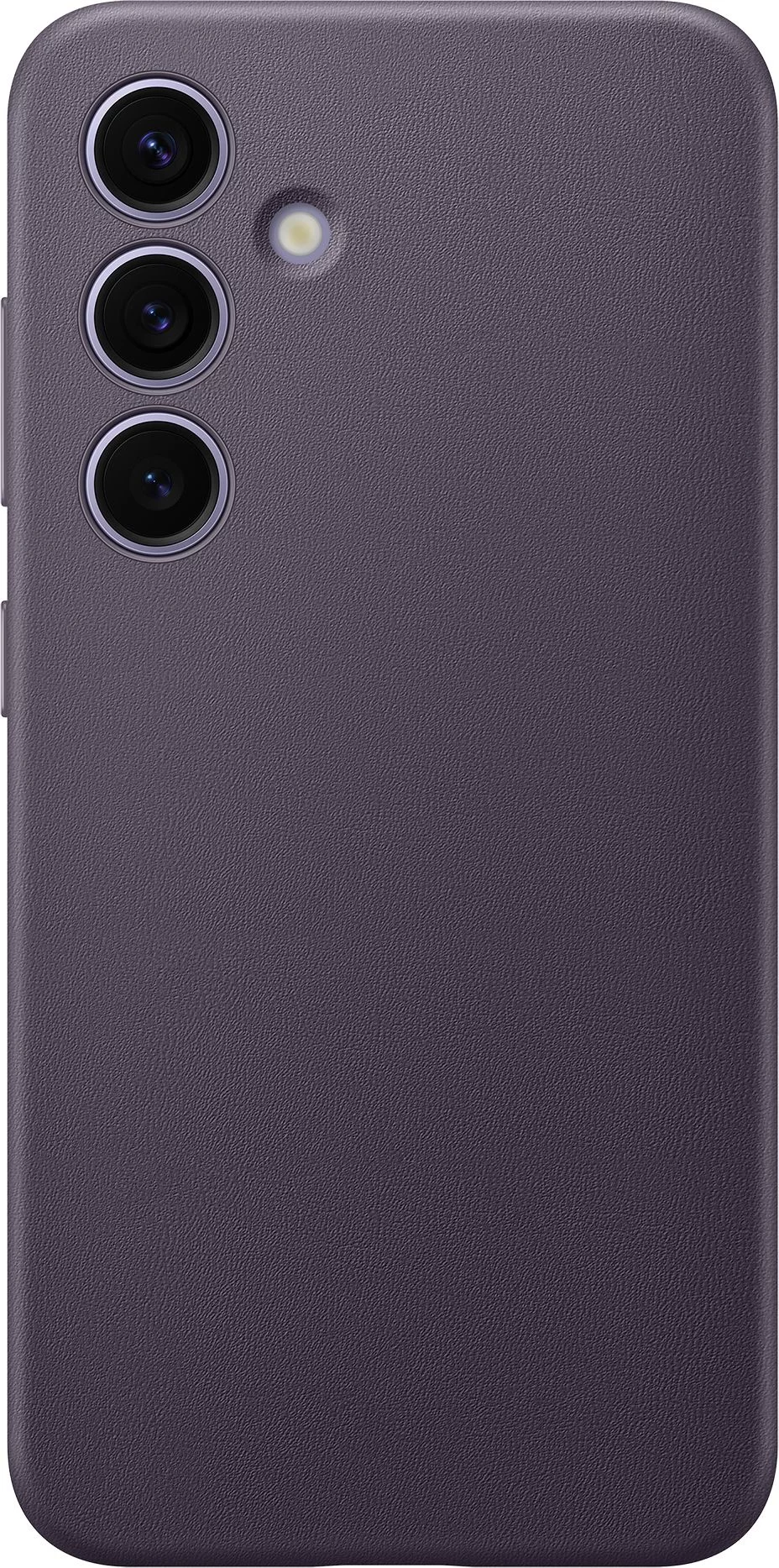 Чехол (клип-кейс) Samsung для Samsung Galaxy S24+ Vegan Leather Case S24+ темно-фиолетовый (GP-FPS926HCAVR)
