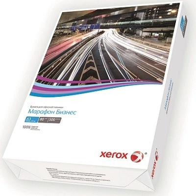 Бумага XEROX Марафон Бизнес A3 80 г/ м2 500 листов (кратно 5 шт) (450L91821)