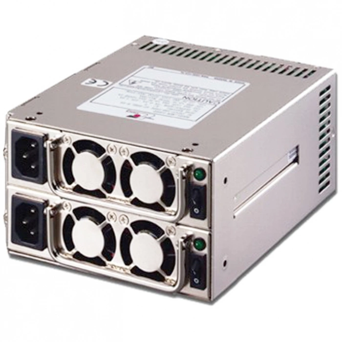 MRW-6400P, 400W, Mini Redundant 4U (PS2), (ШВГ=150*86*185) (B000480001) Brown Box {4}