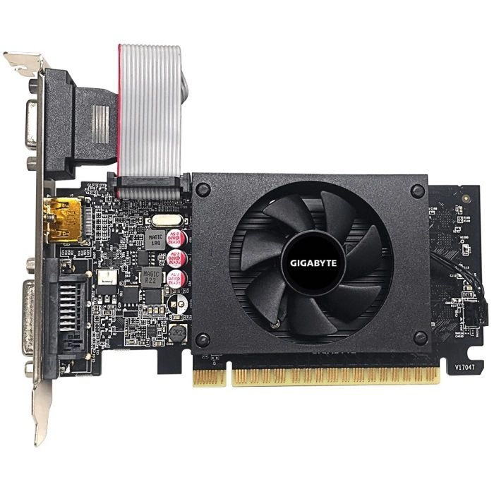 Видеокарта Gigabyte GeForce GT 710 LP D5 2 Гб (GV-N710D5-2GIL)
