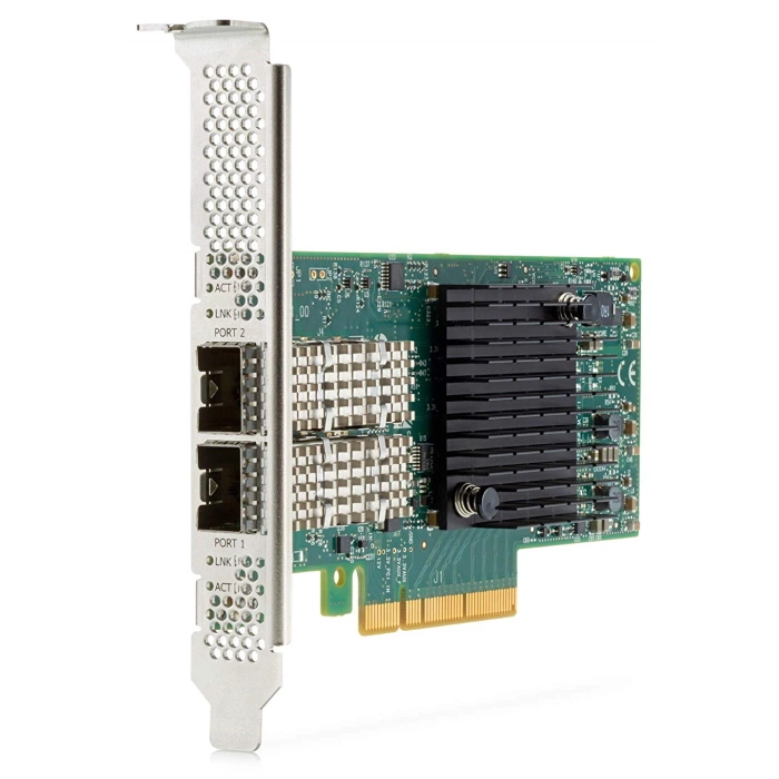 Эскиз Адаптер HPE Ethernet 640 SFP28 2x10/25 (817753-B21)
