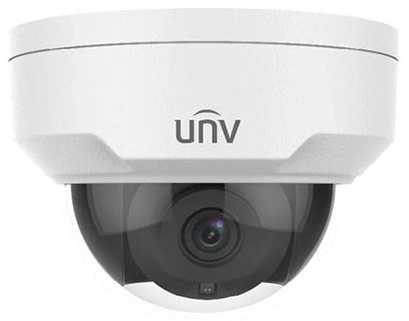 Uniview Видеокамера IP купольная антивандальная, 1/ 2.7" 4 Мп КМОП @ 30 к/ с, ИК-подсветка до 50м., LightHunter 0.003 Лк @F1.6, объектив 2.8 мм, WDR, 2D/ 3D DNR, Ultra (IPC324SS-DF28K-I0)