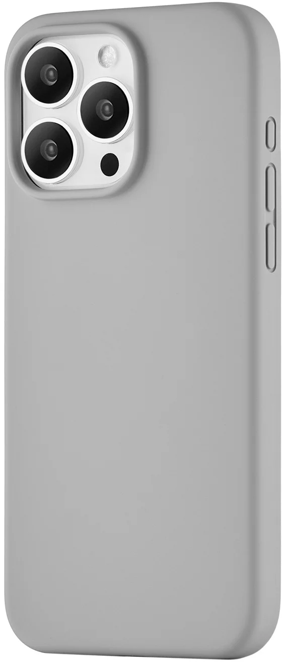 Чехол (клип-кейс) uBear для Apple iPhone 15 Pro Max Touch Mag Case with MagSafe серый (CS279MG67PTH-I23M)