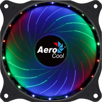 Вентилятор Aerocool Cosmo 12 120x120mm 4-pin(Molex)24dB 160gr LED Ret (COSMO 12 FRGB MOLEX)