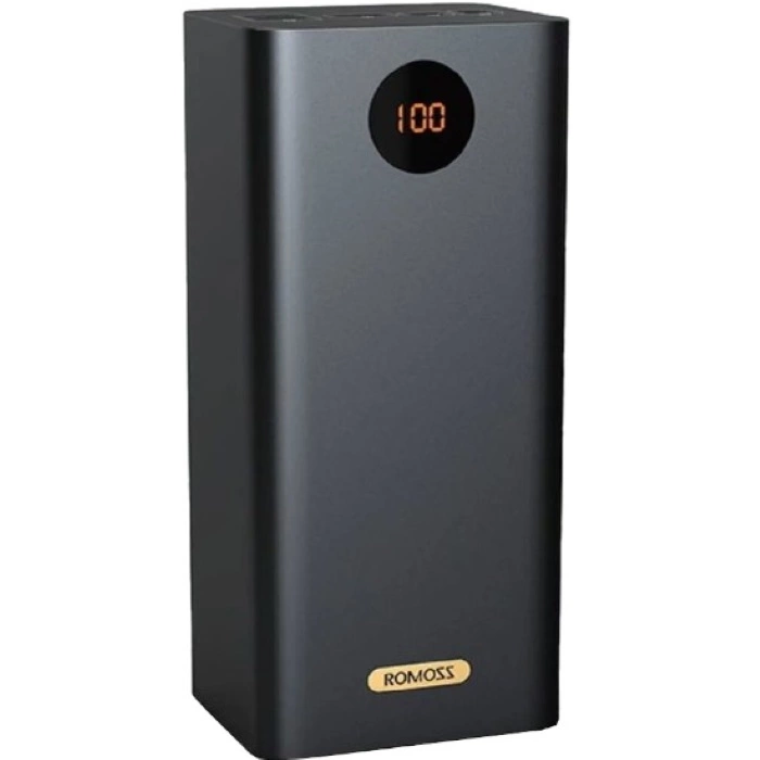 Мобильный аккумулятор Romoss PEA60 Li-Pol 60000mAh 3A+2A+1.5A+2.1A черный 3xUSB