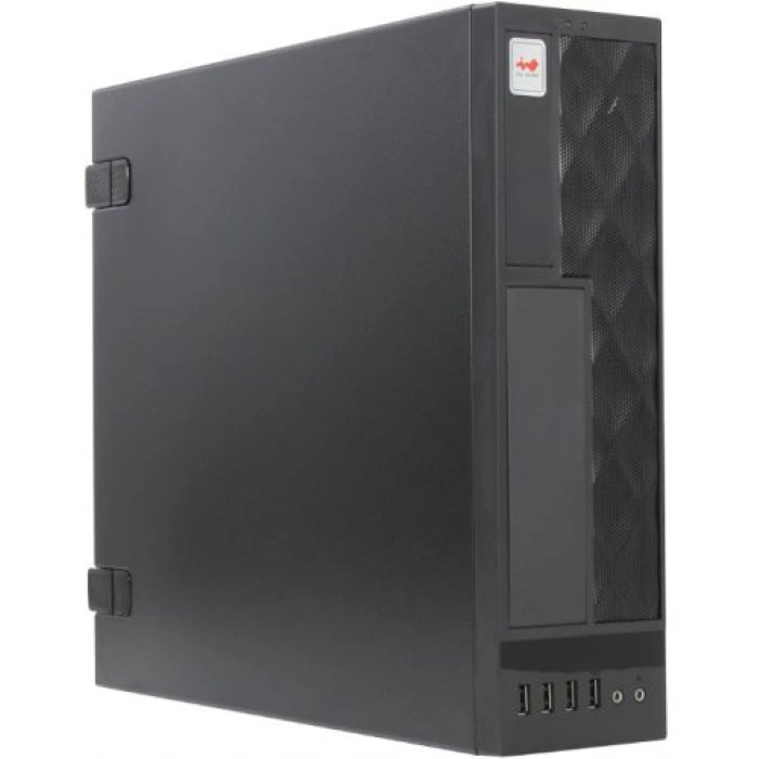 Корпус Slim Desktop InWin CE052S Black 1x3.5", 1x5.25"; внутренние отсеки 2x3.5", mATX, 2xUSB 3.0, 2xUSB 2.0+Audio, 90x90 fan, 300W (6119246)