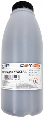Тонер PK210 для KYOCERA ECOSYS P6230cdn/ 6235cdn/ 7040cdn (Japan) Black, 200г/ бут, OSP0210K-200