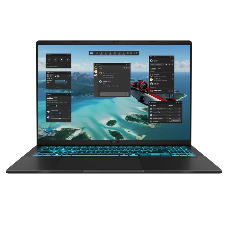 Ноутбук/ ASUS V3607VU-RP267 16"(1920x1200 (матовый, 144Hz))/Intel Core 5 210H(2.2Ghz)/16384Mb/1024PCISSDGb/noDVD/Ext:nVidia GeForce RTX4050(6144Mb)/Cam/BT/WiFi/63WHr/war 1y/1.95kg/Black/noOS (90NB15Q1-M00KH0)