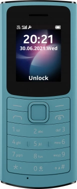 Мобильный телефон Nokia 110 4G DS 0.048 черный моноблок 3G 4G 2Sim 1.8" 240x320 Series 30+ 0.3Mpix GSM900/1800 MP3 FM microSD max32Gb (16LYRB01A01)