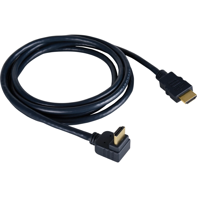 Высокоскоростной кабель HDMI с одним угловым разъемом, 1,8 м/ C-HM/RA-6 [97-0143006]