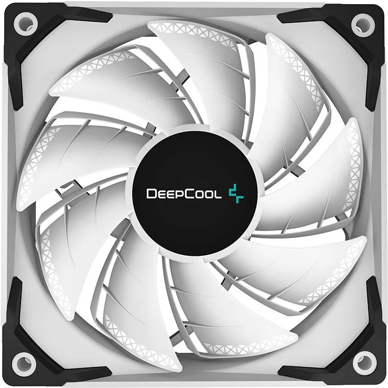 Вентилятор Deepcool TF 120S 120x120x25mm 4-pin 25.9-32.1dB 167gr Ret (TF 120S WHITE)