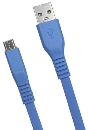 Кабель Premier 5-943RL45 2.0BL USB-A-micro USB (m) 2м синий пакет