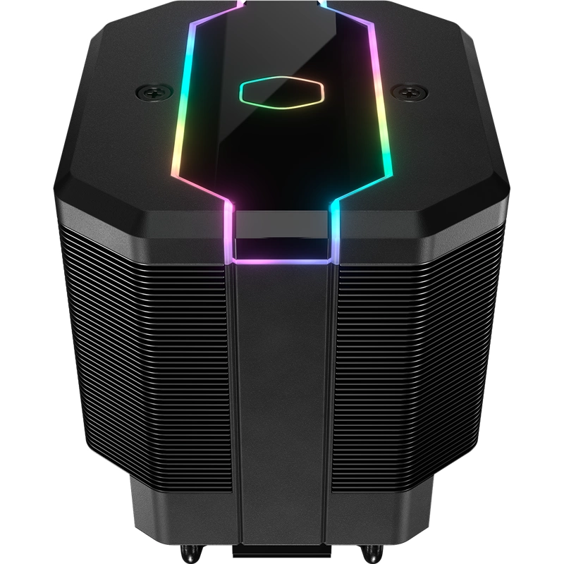 Cooler Master MasterAir MA620M (200W, 4-pin, 165mm, tower, Al/Cu, ARGB, fans: 1x120mm/57.3CFM/30dBA/2000rpm, 2066/2011-v3/2011/1200/115x/AM4/AM3+/AM3/AM2+/AM2/FM2+/FM2/FM1, ARGB Controller) (MAM-D6PN-120PA-R1)