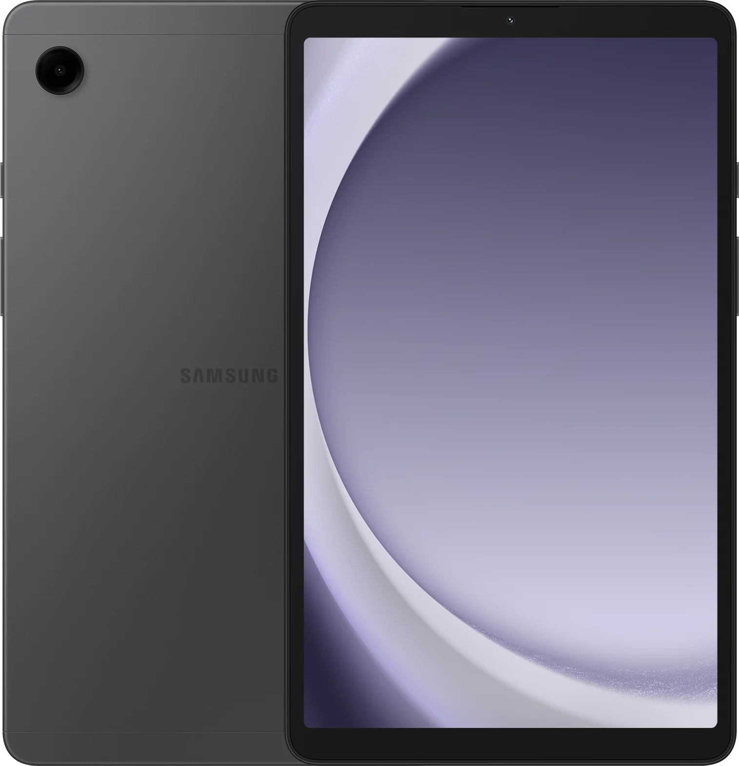 Планшет Samsung Galaxy Tab A9 SM-X110 Helio G99 (2.2) 8C RAM4Gb ROM64Gb 8.7" LCD 1340x800 Android 13 серый 8Mpix 2Mpix BT WiFi Touch microSD 1Tb 5100mAh 7hr (SM-X110NZAACAU)