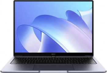 Ноутбук Huawei MateBook 14 KLVL-W76W Ryzen 7 5700U 16Gb SSD512Gb AMD Radeon Graphics 14" IPS (2160x1440) Windows 11 Home grey space WiFi BT Cam (53013PBV)