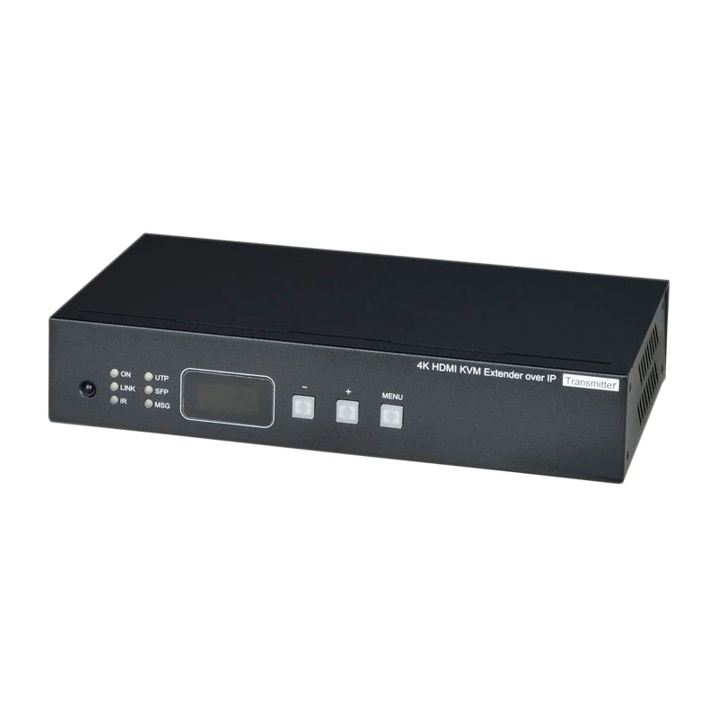 Передатчик/ SC&T HKM02BT-4K Передатчик KVM: HDMI(1.4, до 4K(30Гц), USB, аудио, RS232 и ИК сигналов по Ethernet до 150м (CAT5e/CAT6).