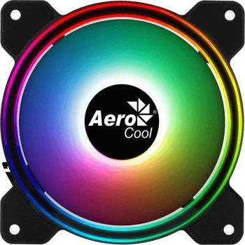 Вентилятор Aerocool Saturn 12F 120x120mm 4-pin (Molex)20dB 140gr LED Ret (SATURN 12F DRGB MOLEX)