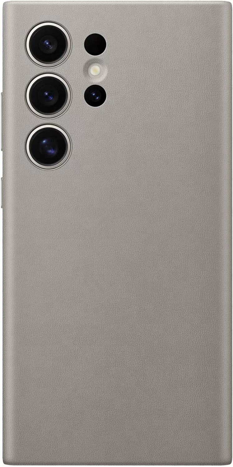 Чехол (клип-кейс) Samsung для Samsung Galaxy S24 Ultra Vegan Leather Case S24 Ultra светло-коричневый (GP-FPS928HCAAR)