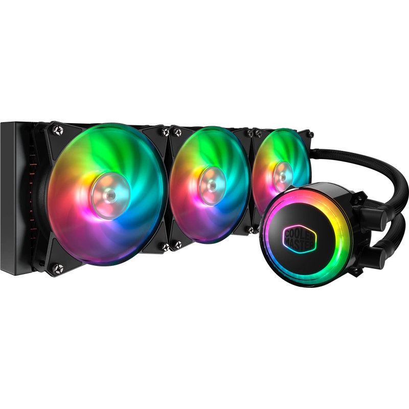 Cooler Master MasterLiquid ML360R RGB (300W, 360mm, ARGB, fans: 3x120mm/66.7CFM/30dBa/2000rpm, 2066/2011-v3/2011/1366/1200/1156/1155/1151-v2/1151-v1/1150/775/AM4/AM3+/AM3/AM2+/AM2/FM2+/FM2/FM1) (MLX-D36M-A20PC-R1)