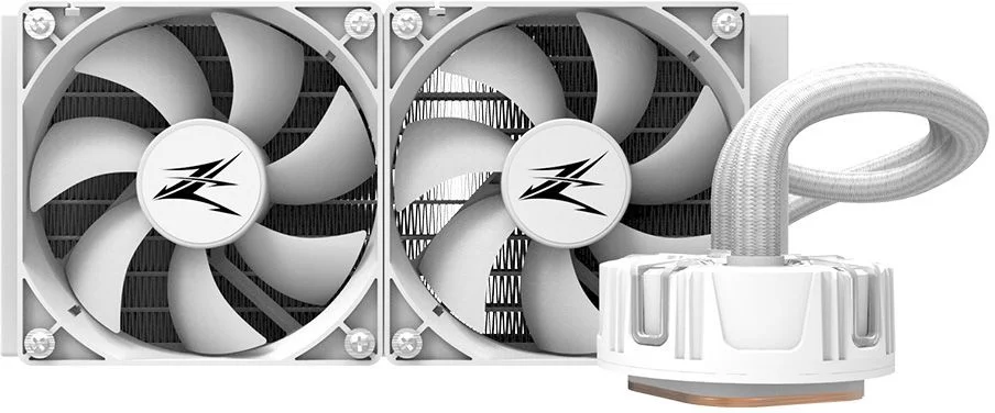 Zalman CPU Liquid Cooler 240mm, ARGB, White (RESERATOR5 Z24 ARGB WHITE)