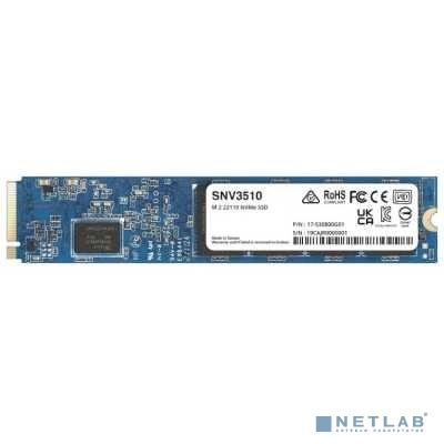 Synology SSD SNV3000 Series PCIe 3.0 x4 ,M.2 22110, 400GB, R3000/ W750 Mb/ s, IOPS 225K/ 45K, MTBF 1,8M repl SNV3500-400G' (SNV3510-400G)