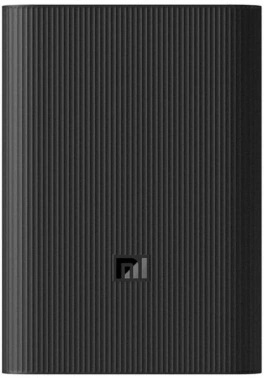 Мобильный аккумулятор Xiaomi Mi Power Bank 3 Ultra Compact 10000mAh 3A черный (BHR4412GL)
