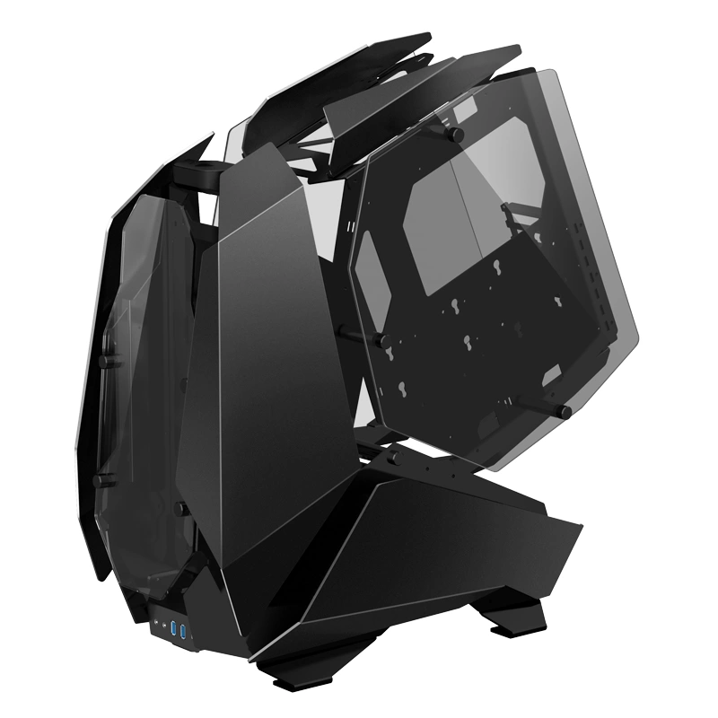 Корпус компьютерный ATX/ JONSBO MOD 5, Black, Mod Gaming ATX case, 2xU3.0+1xType-C, HD-Audio, 2.0 - 3.0mm aluminum alloy panel + 4mm tempered glass panel (JONSBO MOD 5 BK)