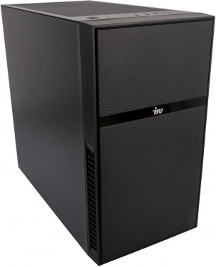 ПК IRU Game 520B4GM MT Ryzen 5 3600 (3.6) 16Gb SSD500Gb RTX3060Ti 8Gb Windows 10 Home Single Language 64 GbitEth 650W черный (1641207)